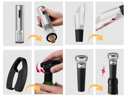 Abridor de Vino Eléctrico Profesional