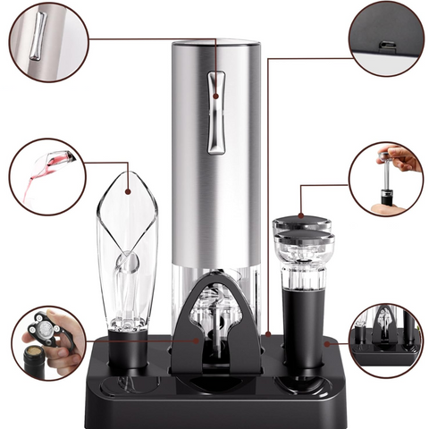Abridor de Vino Eléctrico Profesional