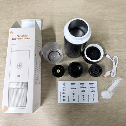 Portable Espresso Coffee Maker 3-in-1 | USB-C Rechargeable