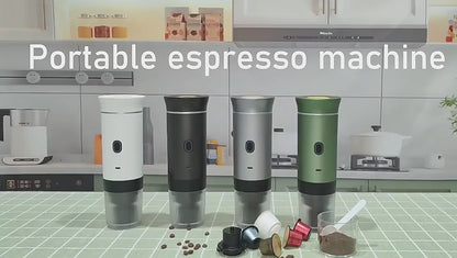Cafetera Espresso Portátil 3en1 - Café Caliente en 3 Min