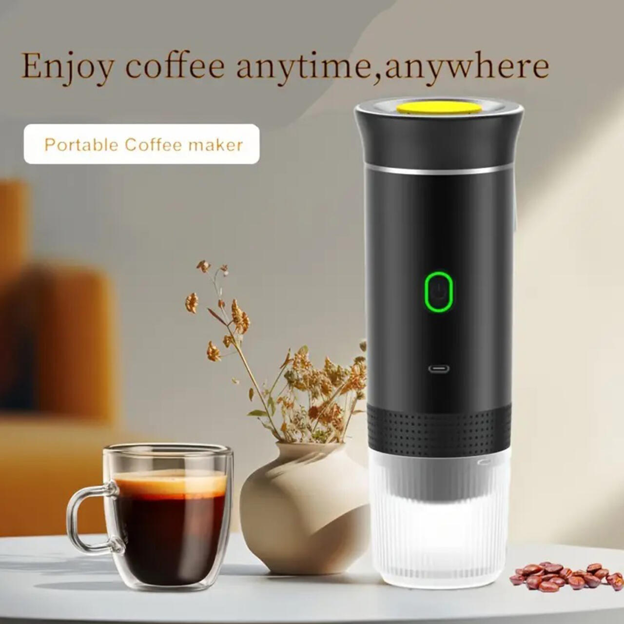 Cafetera Espresso Portátil 3en1 - Café Caliente en 3 Min