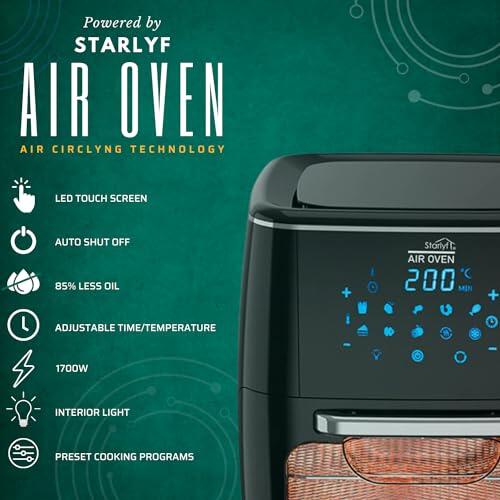 HORNO FREIDORA DE AIRE 12L - Starlyf Air Oven